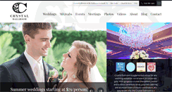 Desktop Screenshot of crystalballroomnj.com