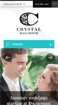 Mobile Screenshot of crystalballroomnj.com